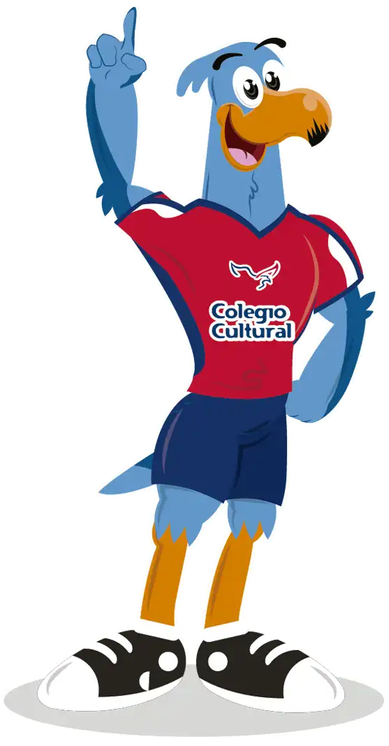 Mascota Cuco escuela bachillerato en puebla colegio cultural